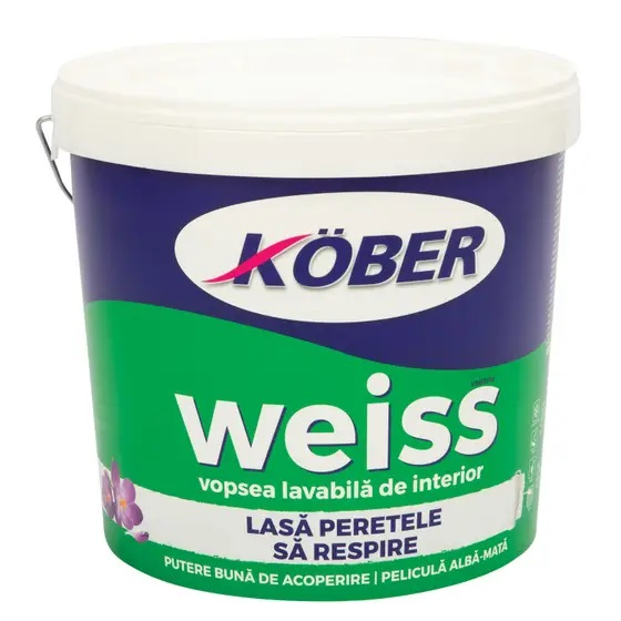 Vopsea lavabilă de interior Weiss KÖBER